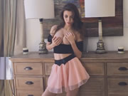 Украина модель Мила Azul розовая юбка